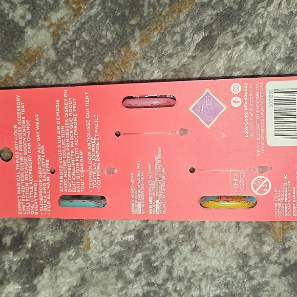 🟢 Disney Princess Moana Hair Claw Clips Set - Picture 5 of 5